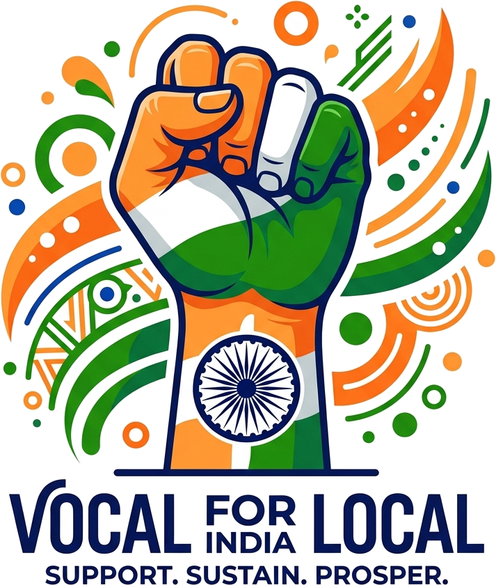 Vocal for Local Tricolor Thematic fist asset